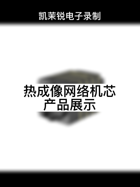 熱成像網絡機芯 產品展示